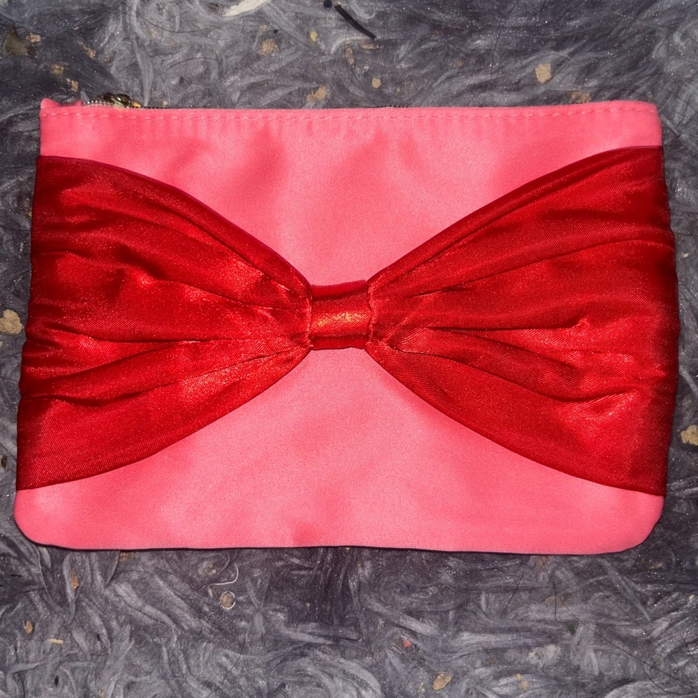 Elegant Pink and Red Clutch